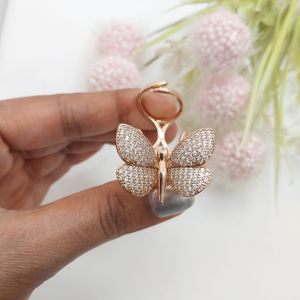 Rose Flutter Butterfly Ring