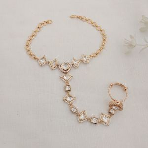 Ariana Polki Hand Chain